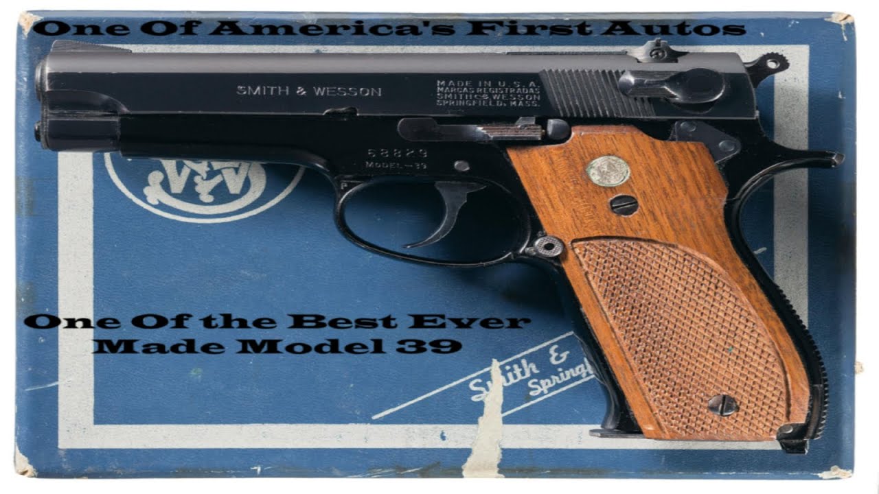 Model 39 9MM One of The Best Ever Made And We Predict The Super Bowl Winner Rods & Rifles Style