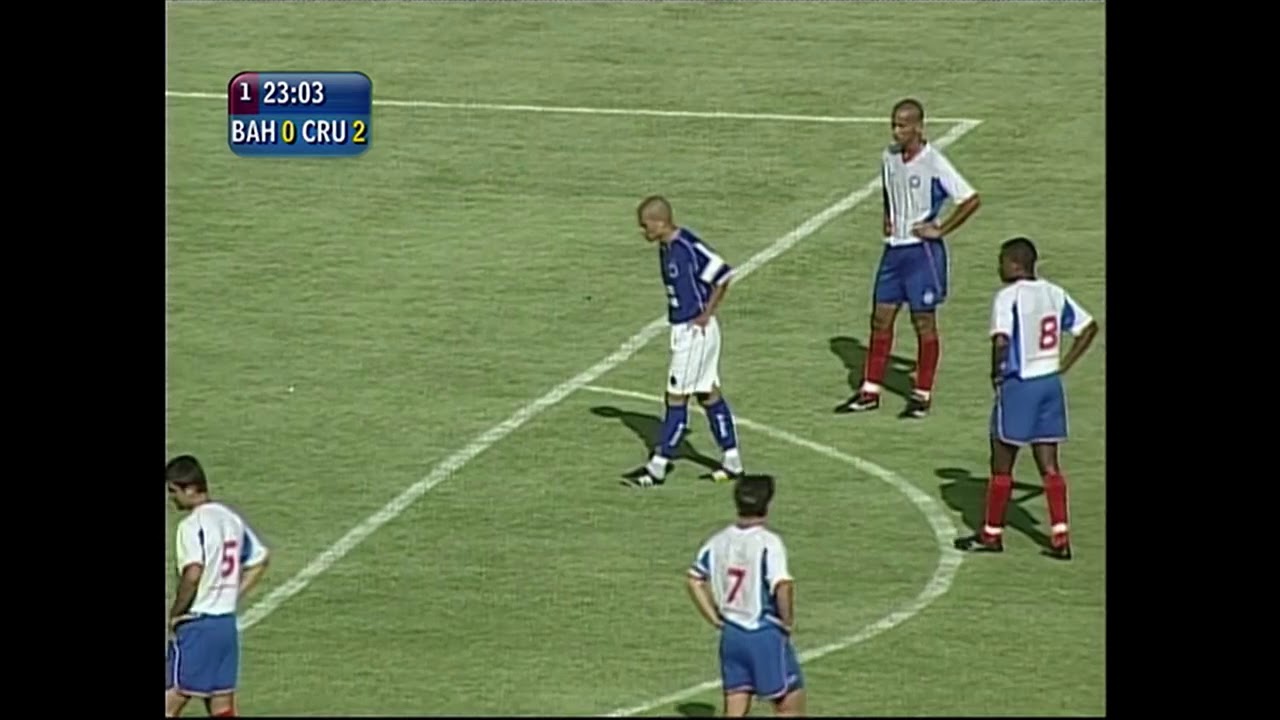 Bahia 0 x 7 Cruzeiro l Brasileiro 2003 l Gols