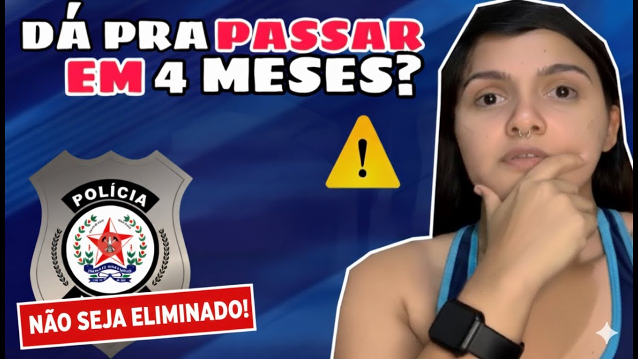 CONCURSO PPMG⚠️SÓ 4 MESES! As 3 Matérias que Vão TE ELIMINAR (e como não zerar o Raciocínio Lógico)
