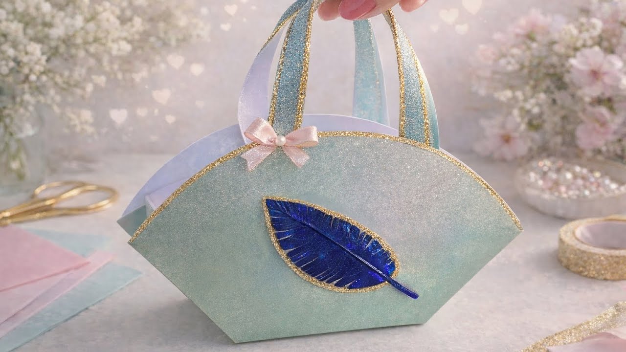Un panier en papier ? Fabriquez-le en quelques minutes ! ✨🎨 DIY rapide et facile !
