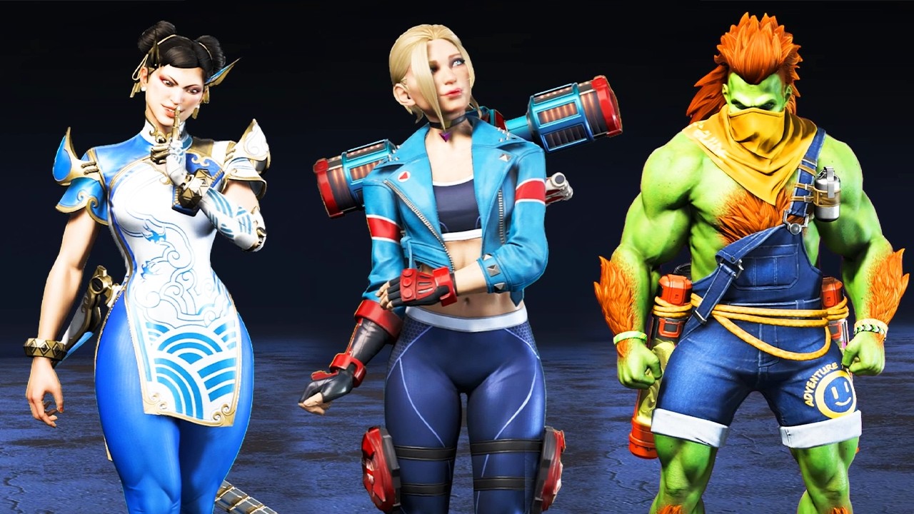Street Fighter x Apex Skins Are Insane..!!