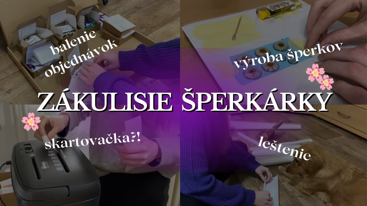 Typický deň šperkárky | Vlog