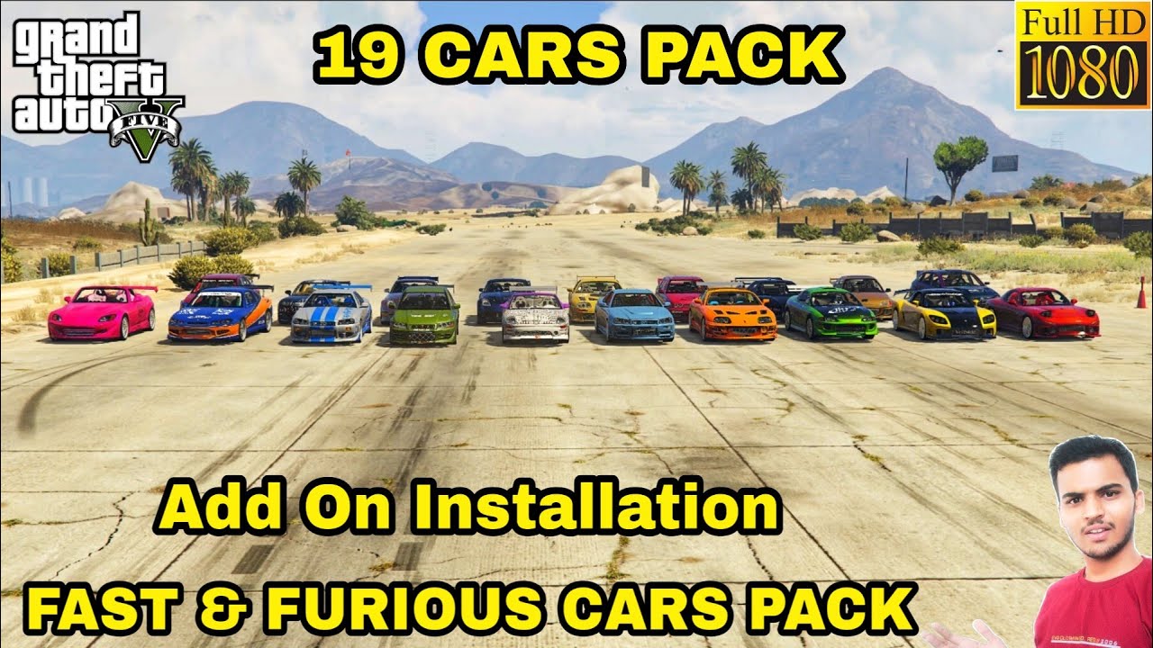 GTA 5 : HOW TO INSTALL FAST AND FURIOUS CARS PACK MOD🔥🔥🔥