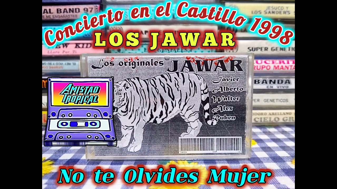 LOS JAWAR DE AREQUIPA EN VIVO VOL 6 - NO TE OLVIDES MUJER CANTANDO RALLY 