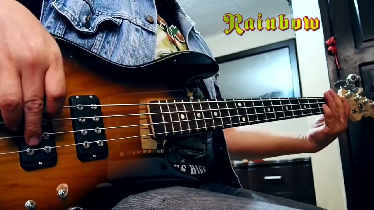Rainbow “the temple Of the King “ bass Cover