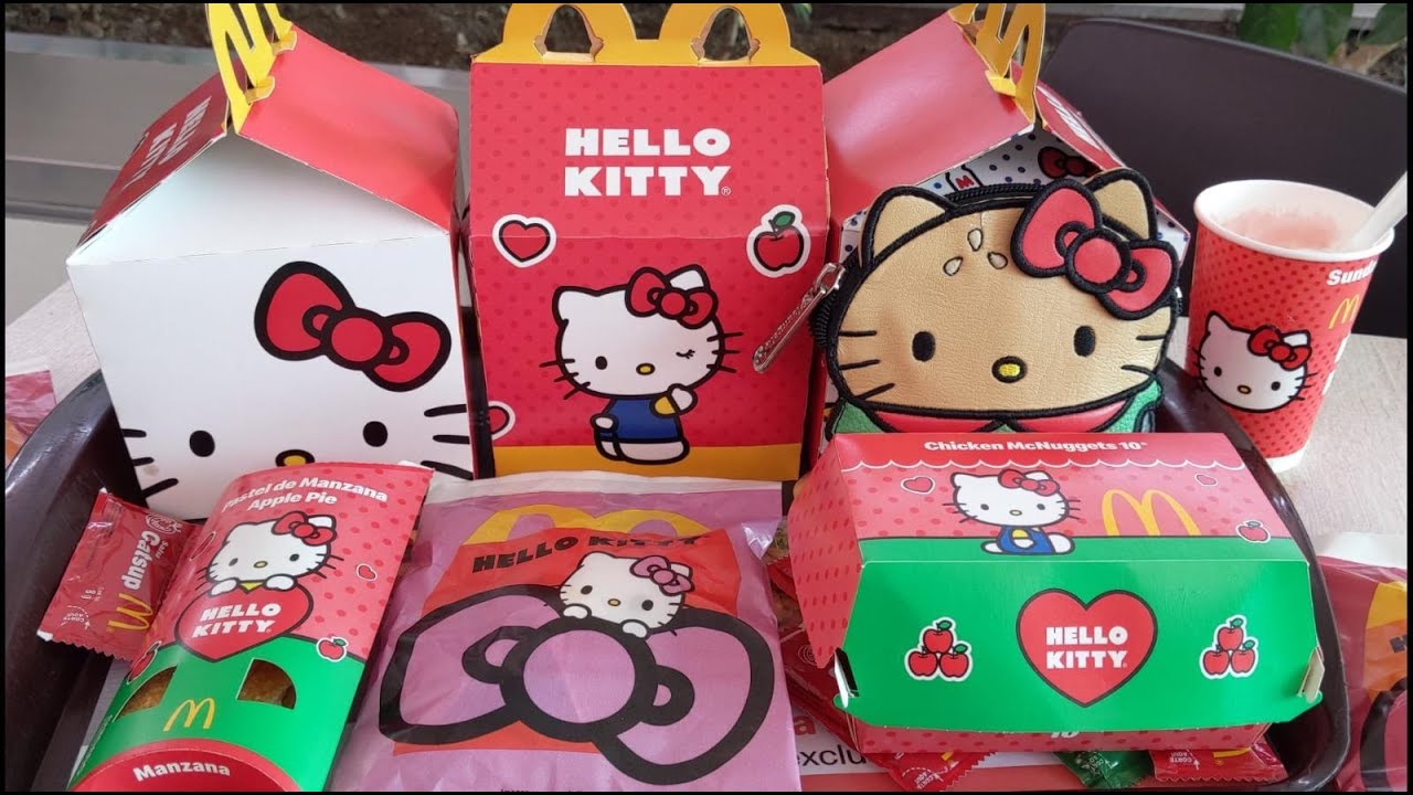 Cajita Feliz McDonald's Hello Kitty Sanrio (Agosto/Septiembre 2025) Parte 2