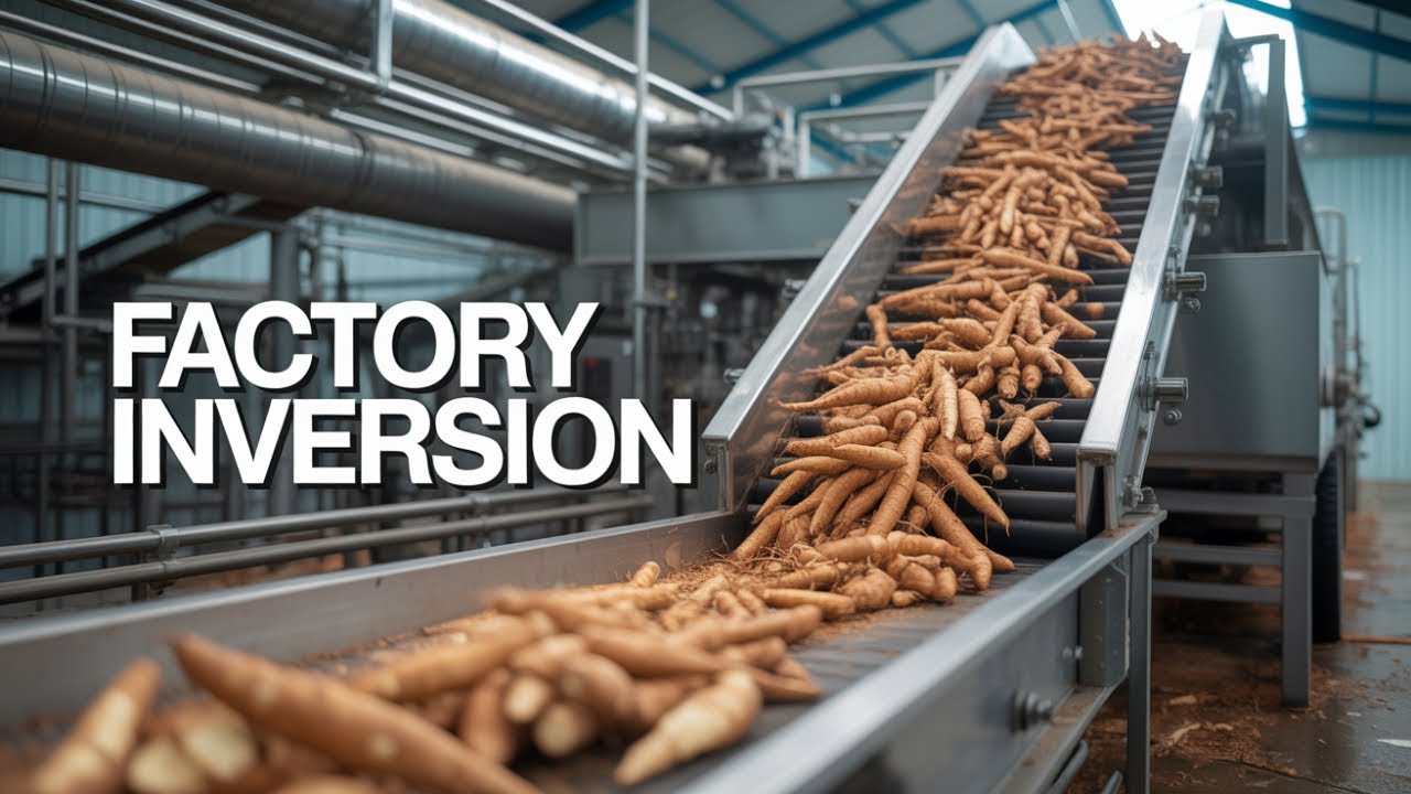 This Giant US Cassava Flour Factory Produces Thousands of Tons Daily 😱