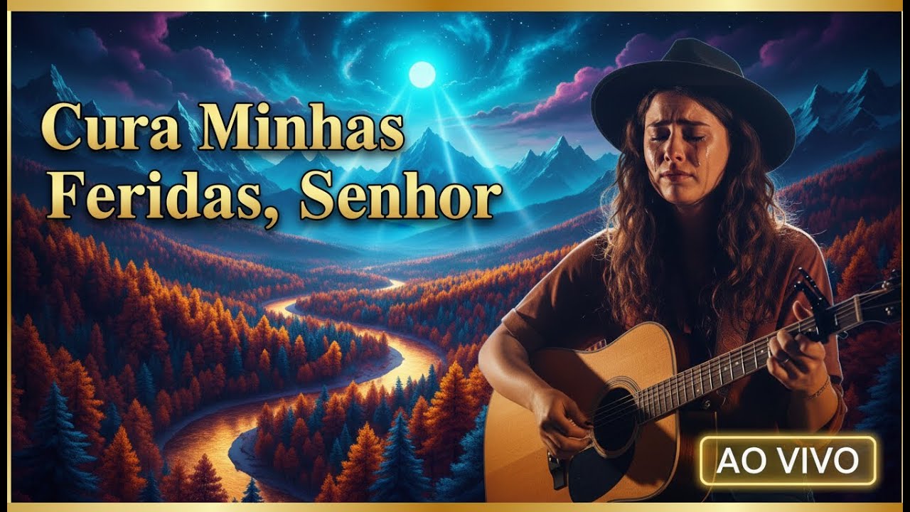 Cura Minhas Feridas Senhor  | Deus Sem Ti Não Sei Caminhar | Oração Cantada Para Tempos Difíceis