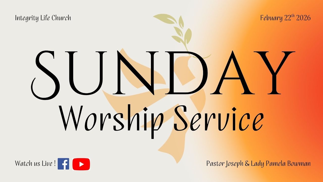 Join Us For Sunday Service! 2/22/26 at 1pm