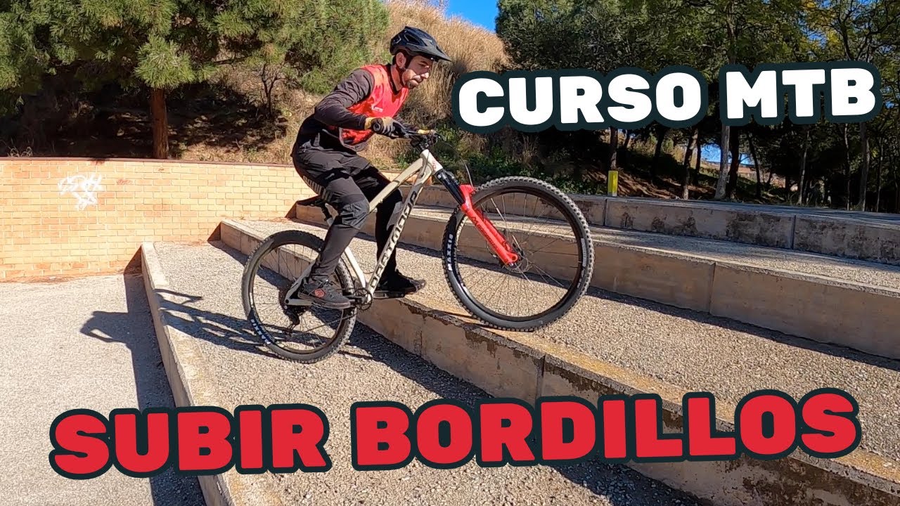 ¿Cómo Subir un bordillo con la bicicleta? - Curso Técnica MTB - (Episodio 7/12)