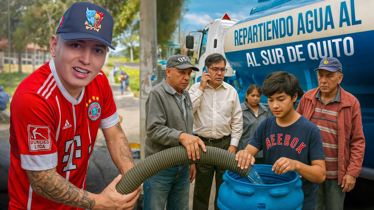 Llevamos 2 Tanqueros Y Repartimos 26.000 Litros De Agua Al Sur De Quito💦❤️