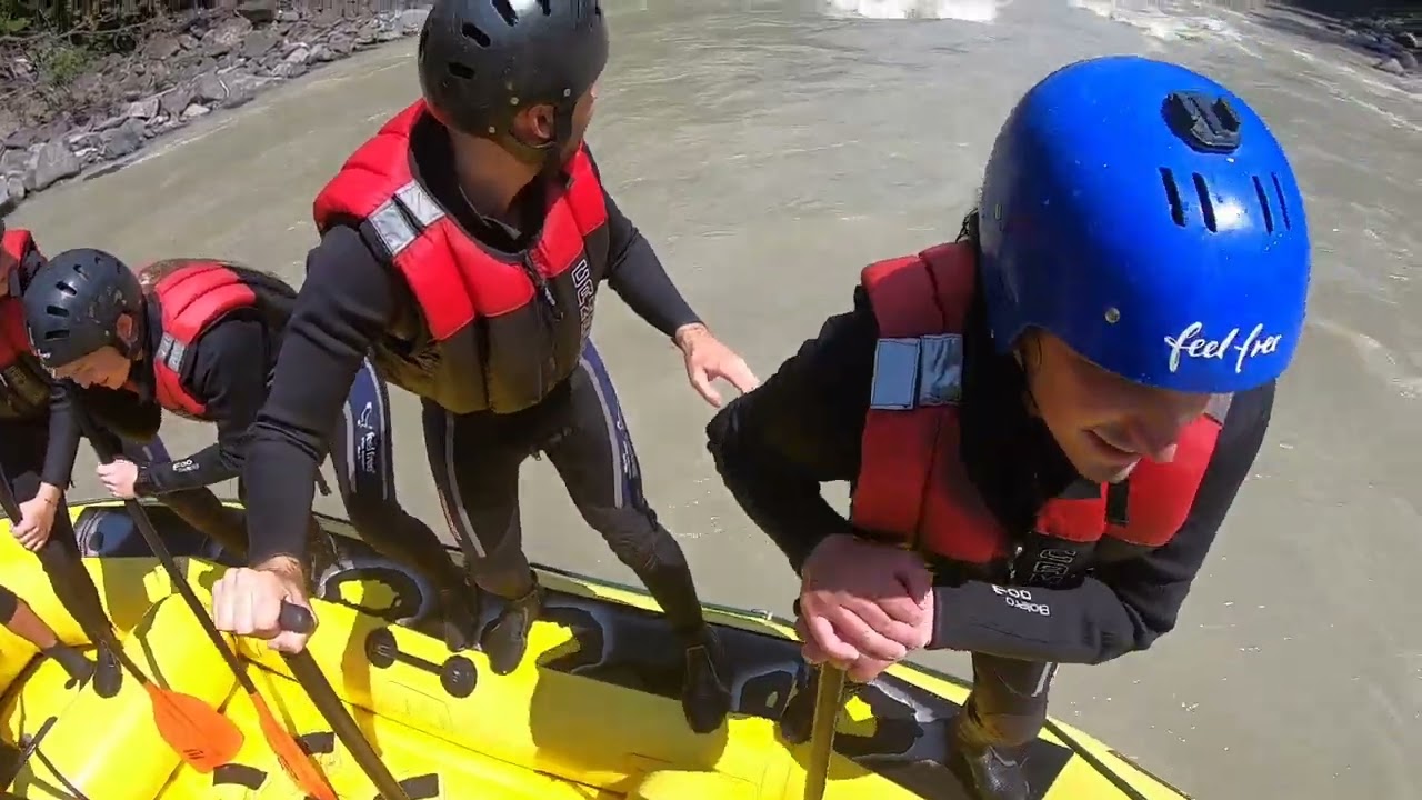 White Water Rafting in Tyrol, Austria with Contiki European Horizon 2022