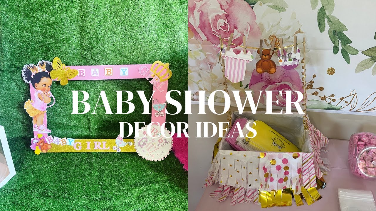 2 DIY Baby Shower Craft Ideas| Baby Shower Decoration| How to Make Baby Shower Decorations