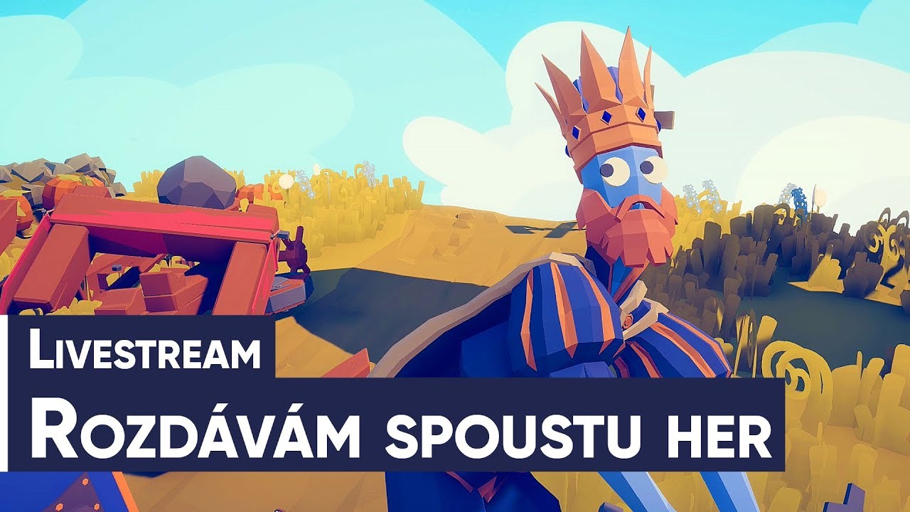 Streamuju Totally Accurate Battle Simulator a rozdávám spoustu her