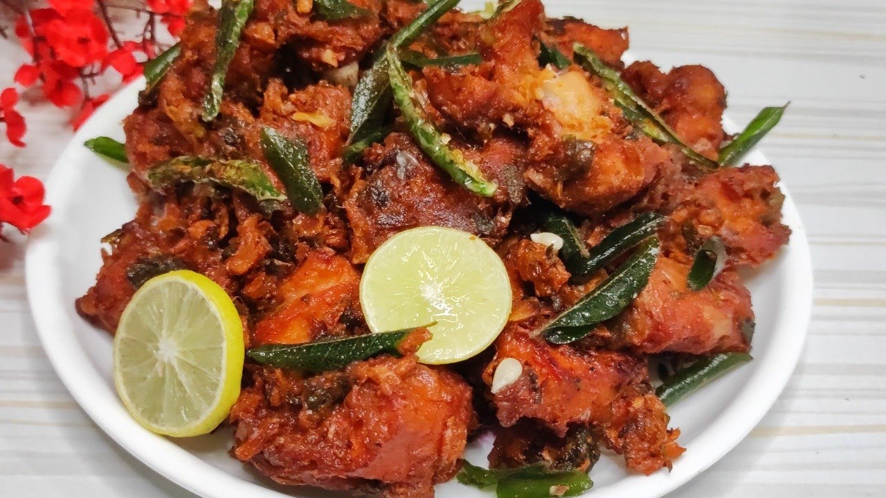 How to make chicken pakoda /Crispy chicken pakoda recipe @nishamadhulika