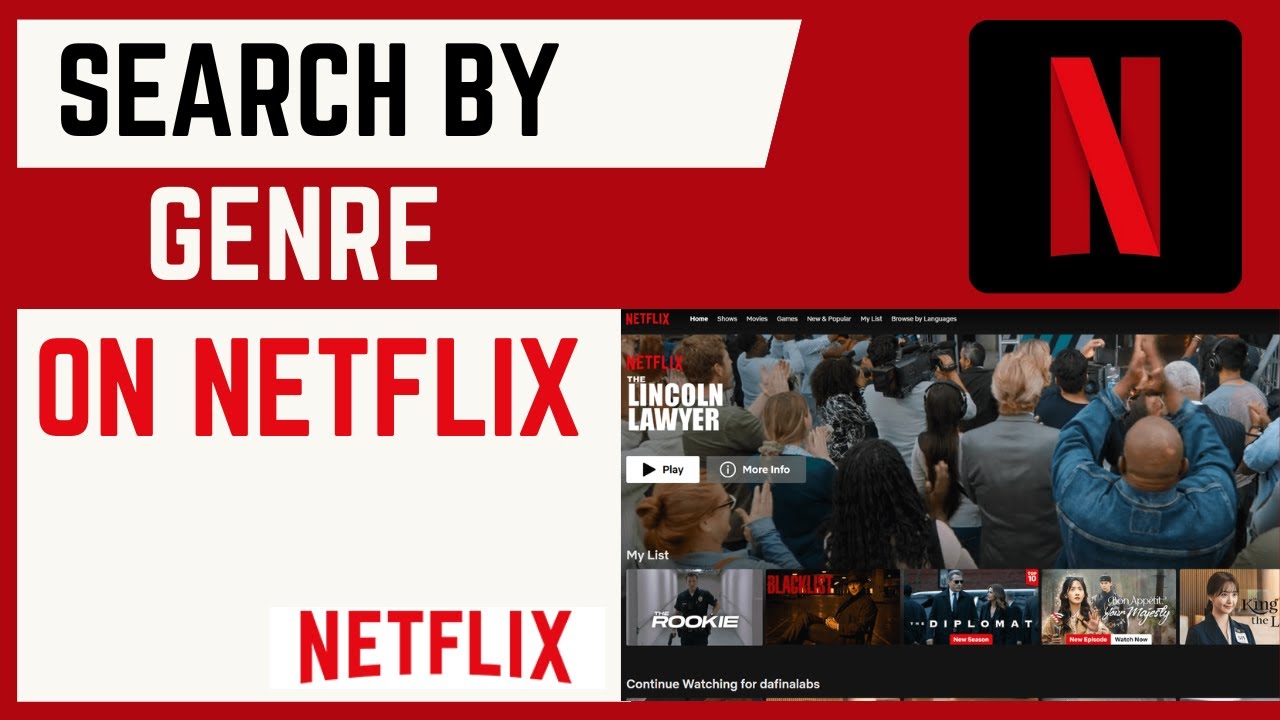 Как искать фильмы и сериалы по жанру в аккаунте Netflix