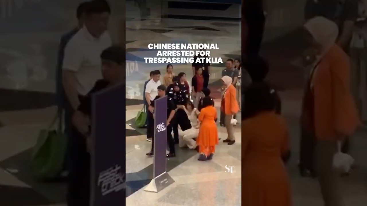 Chinese national arrested for trespassing at KLIA