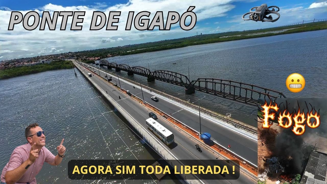Ponte de Igapó TODA LIBERADA !
