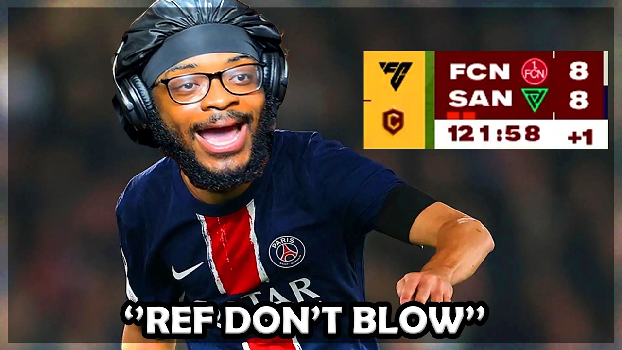 I Won With 2 Red CARDS! (16+ GOALS)