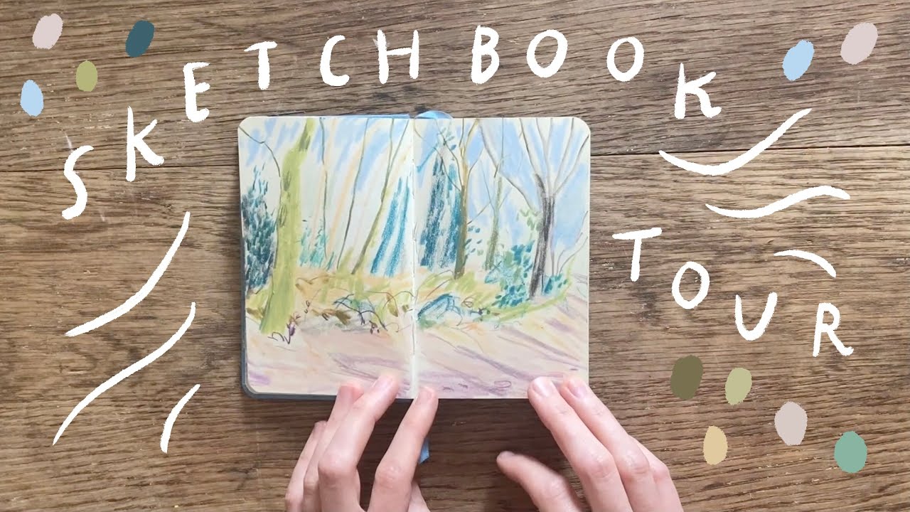 Sketchbook Tour / Flip Through ✺ Normandy, Paris and London 2023