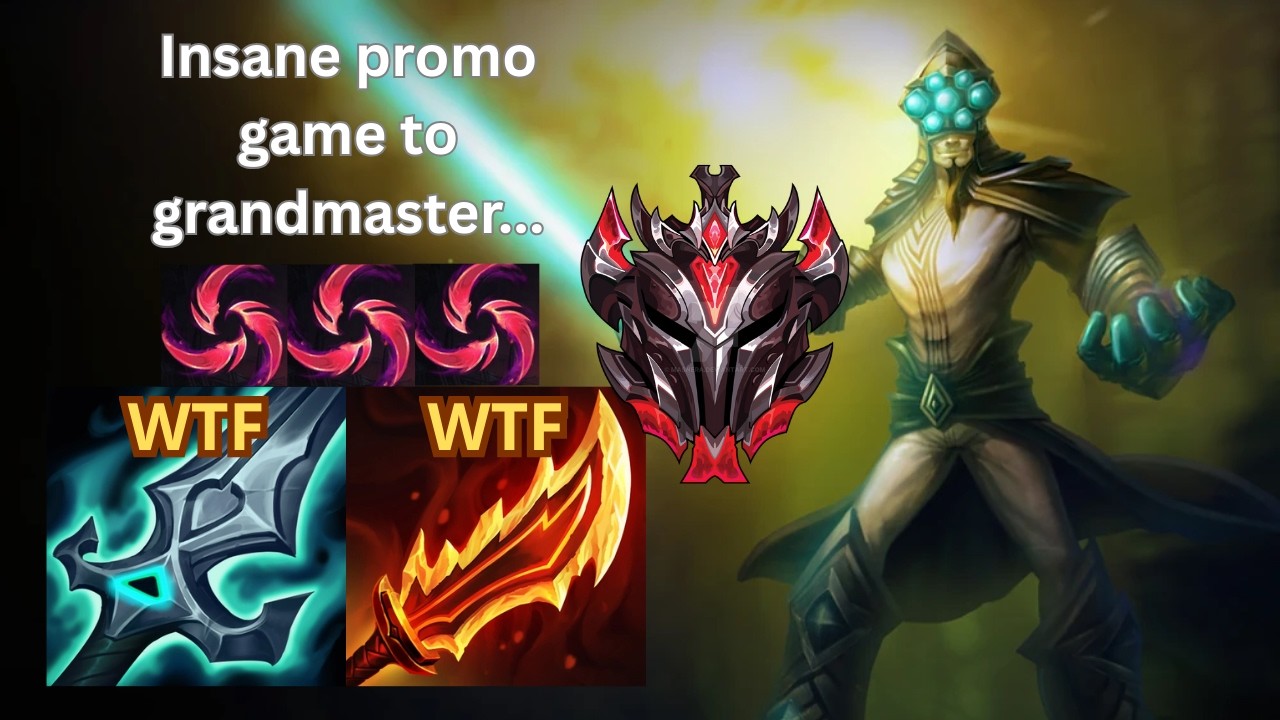 MY PROMOTION GAME TO GRANDMASTER WAS INSANE...