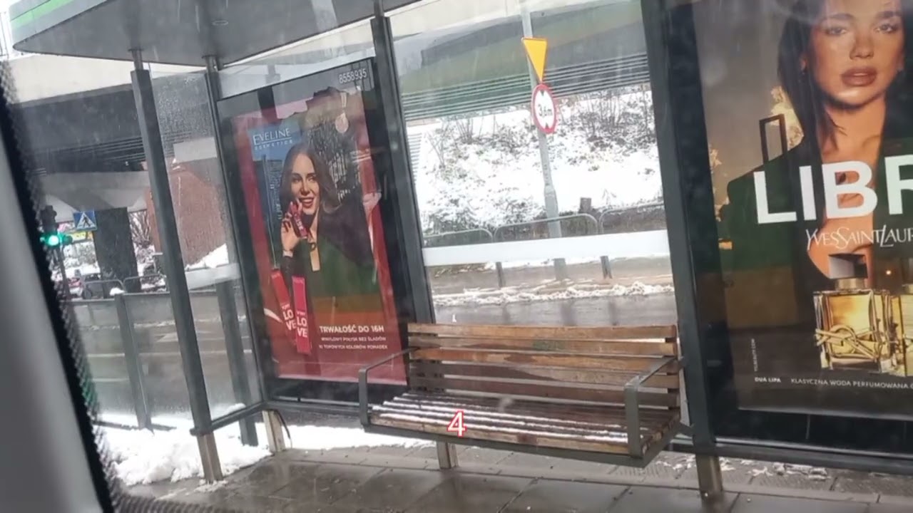 Linia 4 Małe Garbary, Połabska cała trasa. 26.11.25