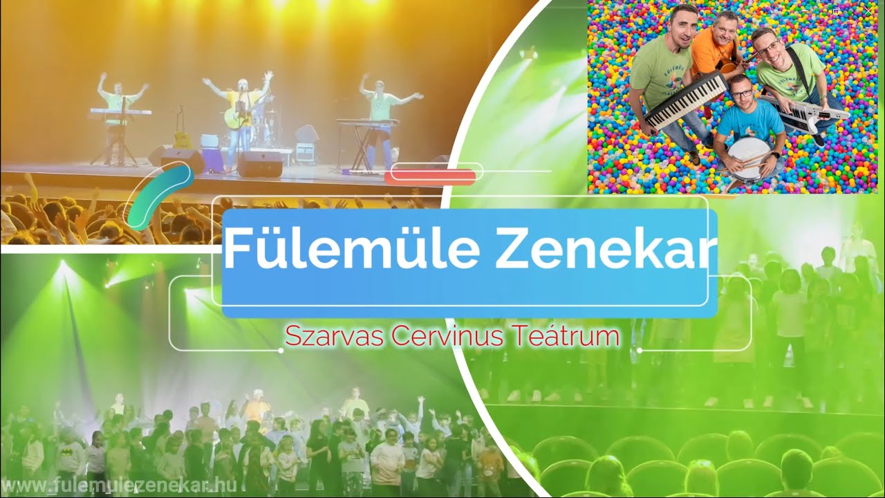 Fülemüle Zenekar interaktív műsora 2022 gyermekműsorok gyerekkoncert gyerekzene élő koncert fellépők