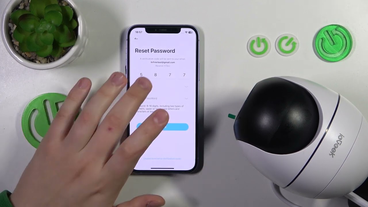 Как изменить пароль учетной записи ieGeek // Камера видеонаблюдения ieGeek ZS-GQ2