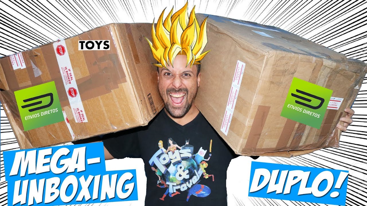 Mega-Unboxing Duplo Envios Diretos #10: dicas como comprar action figures nos EUA redirecionamento
