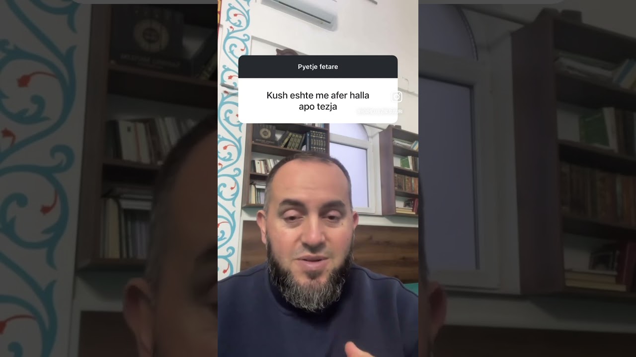 Kush &euml;sht&euml; m&euml; af&euml;r, tezja apo halla ?