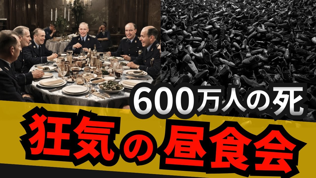 昼食会で決まった600万人の死。エリートたちがブランデー片手に下した「実務的」な判決 ( 世界史 歴史解説 )