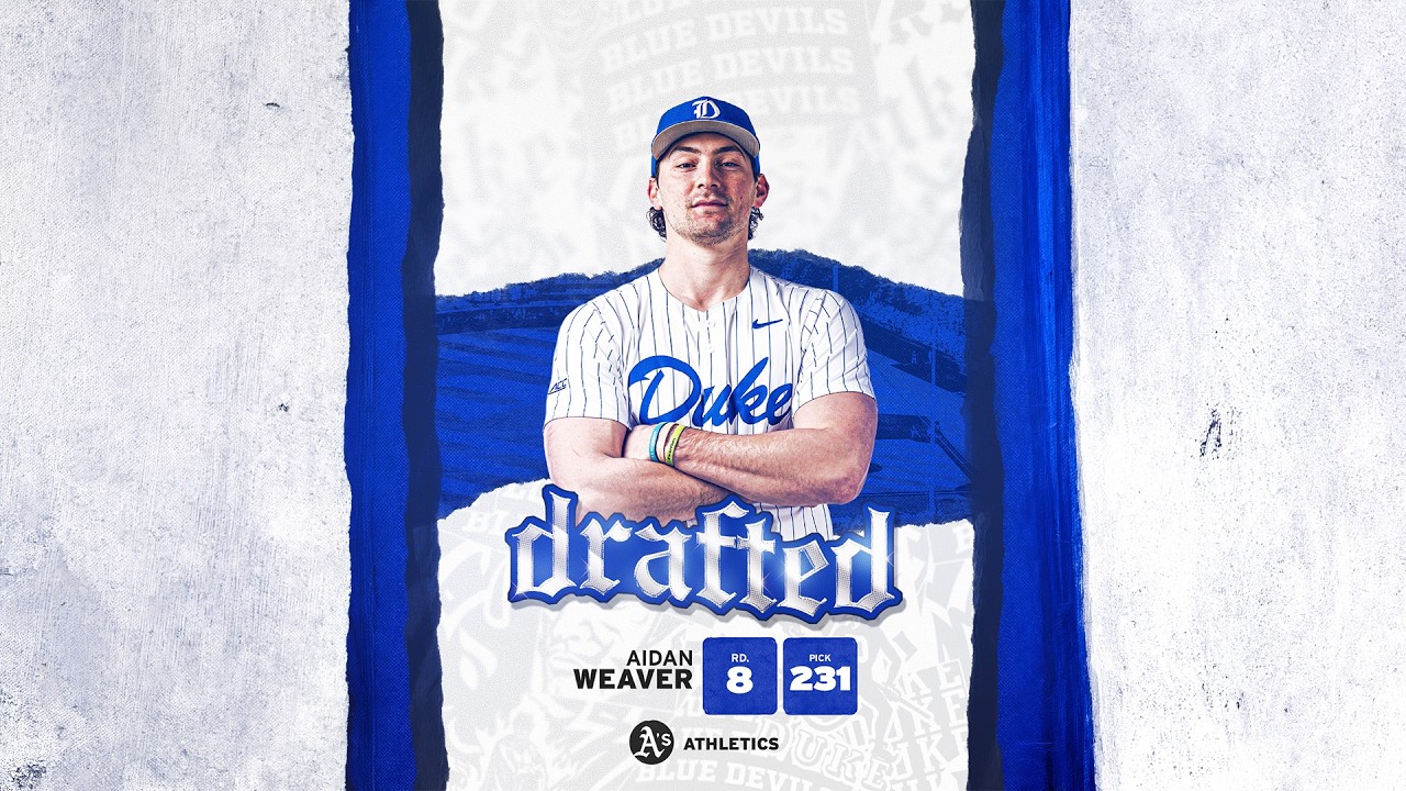 Aidan Weaver Drafted by the Athletics in 2026 MLB Draft