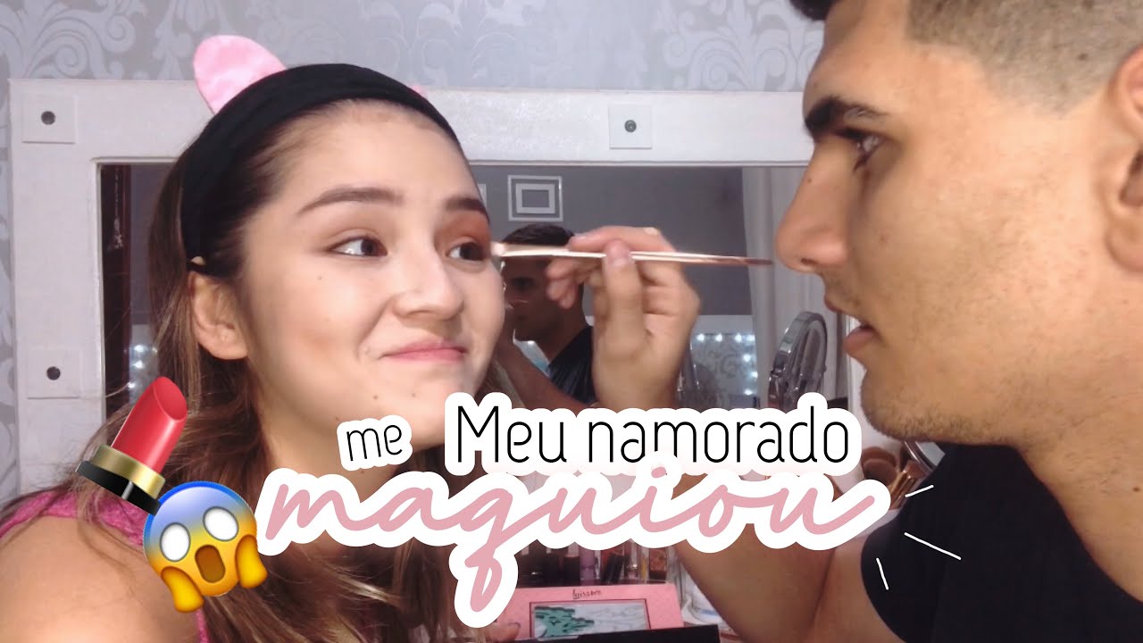 Namorado maquiando! Me surpreendi? - DixCalcinhas
