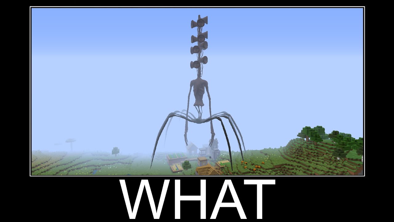 Scary Multiple Siren Head in Minecraft wait what meme part 122