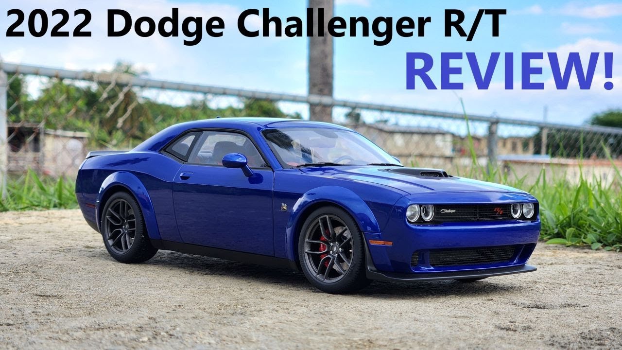 Unbox and review: 2022 Dodge Challenger R/T Scat Pack by AutoArt in 1/18 Scale