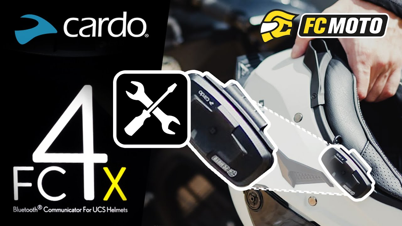 Cardo FC4X FC-Moto Edition Installation