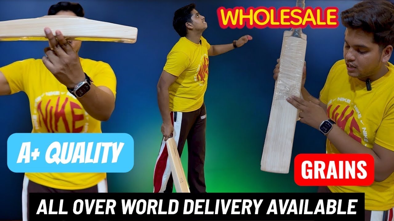 Top Quality Imported Willow And J.S Wright English Willow Bats | Wholesale Price With Gifts | 2025