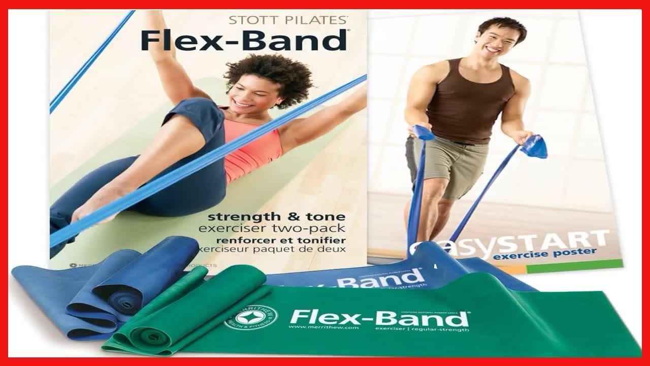 Stott Pilates Flex-Bands 2-Pack: The Perfect Resistance Bands for Pilates and Mat Work