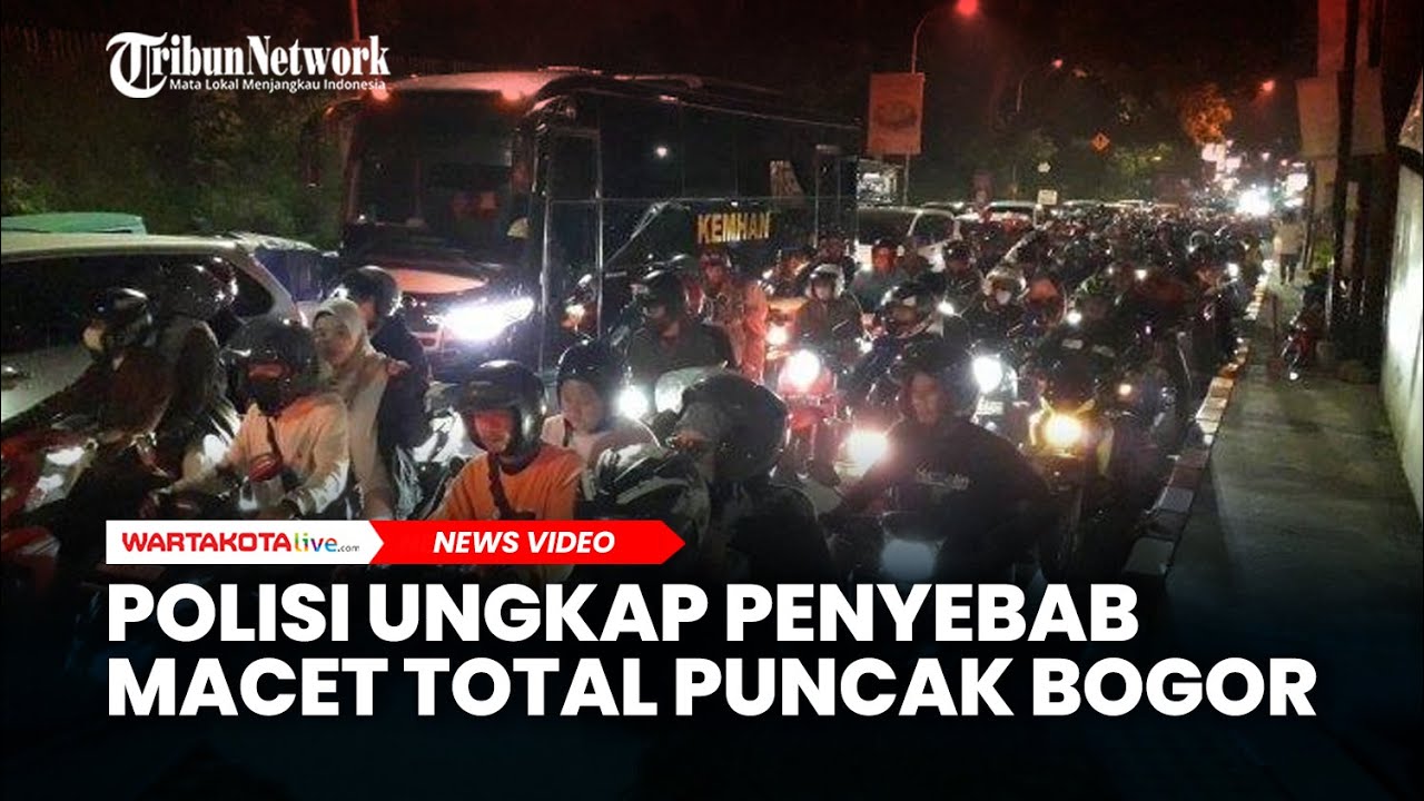 Polisi Beberkan Biang Keladi Penyebab Macet Parah di Kawasan Puncak Bogor