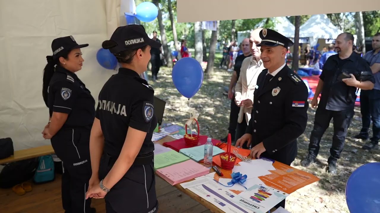 Druženje sa mališanima svih uzrasta u okviru projekta „Zajedno i bezbedno kroz detinjstvo“