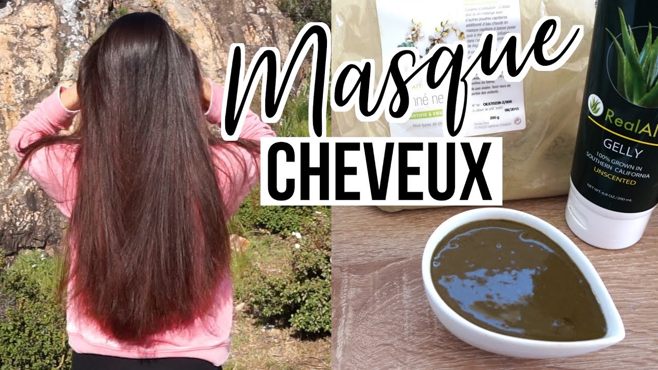CHEVEUX  | MASQUE Brillance, Longueur & Force au Henné Neutre 🌿 DIY