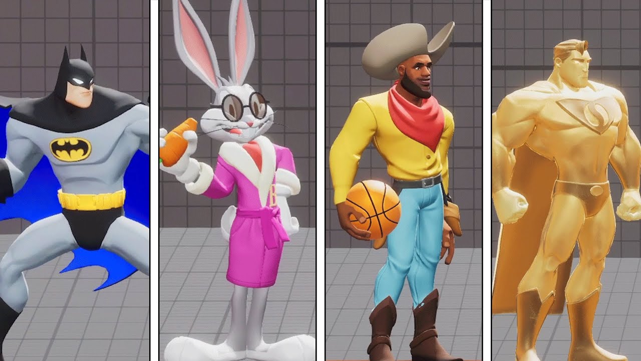 MultiVersus - All Character Skins and Outfits