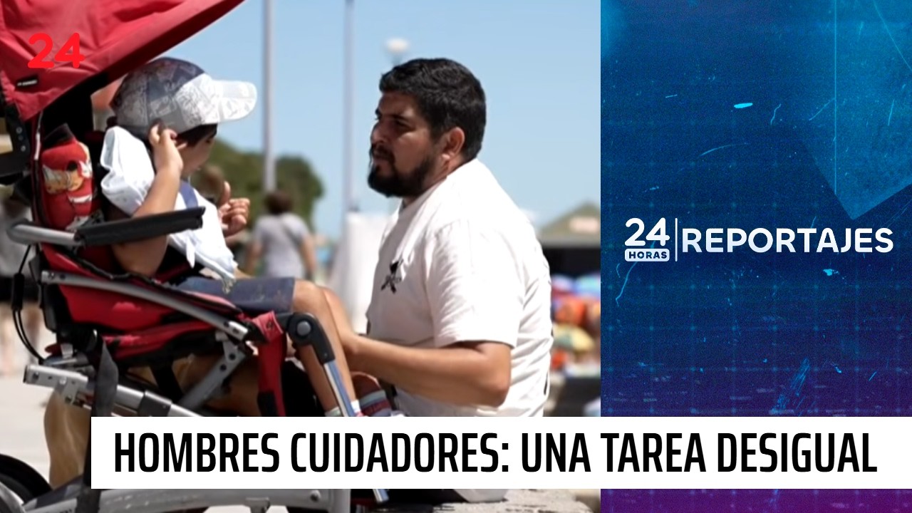 24 Horas Reportajes: Hombres cuidadores, minoría en un rol feminizado