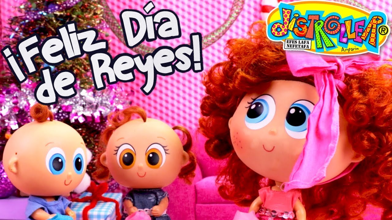 DIA DE REYES MAGOS con CHAMOY y AMIGUIS DE DISTROLLER Aventando el GLOBO - Juguetes Fantasticos