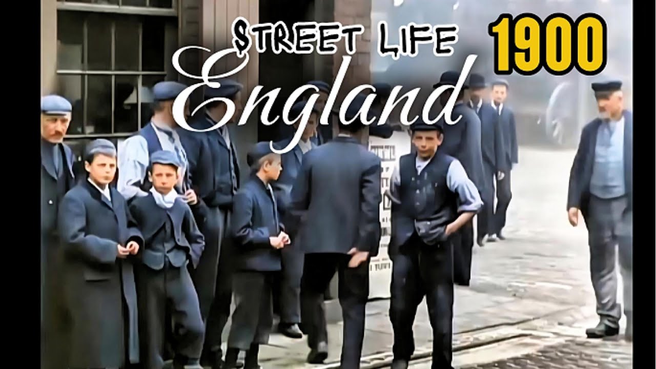 Street Life England 1900 Victorian Era