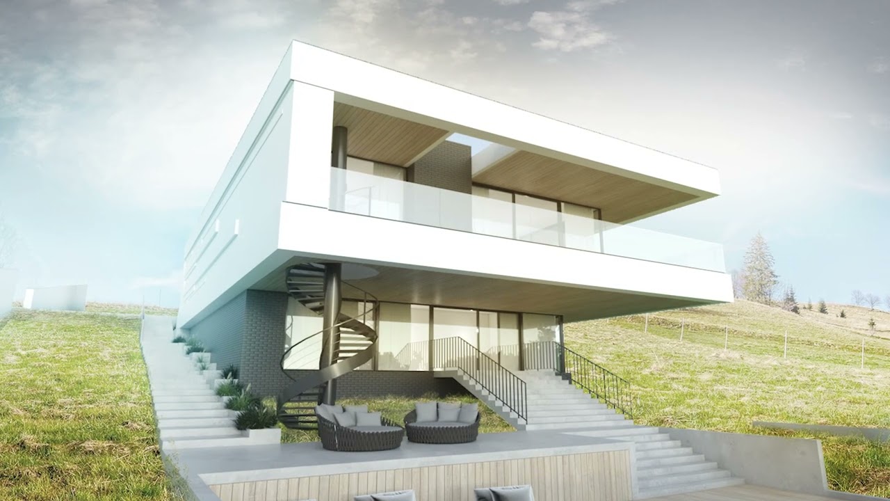 10 Projektów Domów z Dachem płaskim od BIAMS