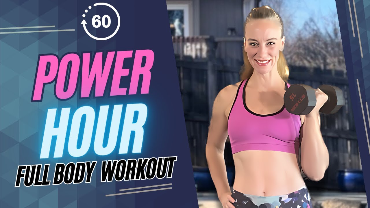 60 MIN FULL BODY CRUSHER WORKOUT! // Low Impact, All Standing