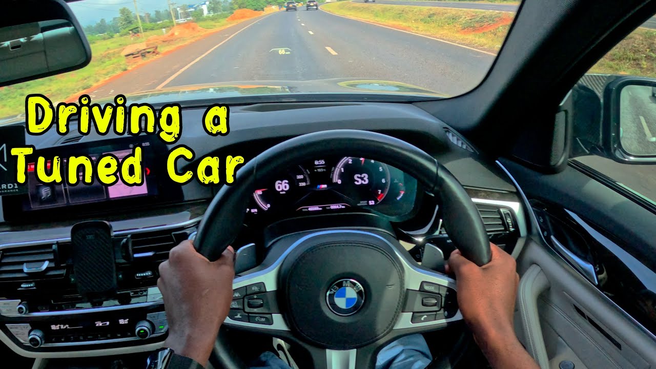 Каково управлять тюнингованным двигателем B48 на BMW 530?