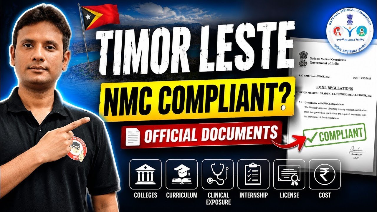 MBBS in Timor-Leste 2026 | NMC/FMGL Compliant? Complete Truth with Official Documents 🔥