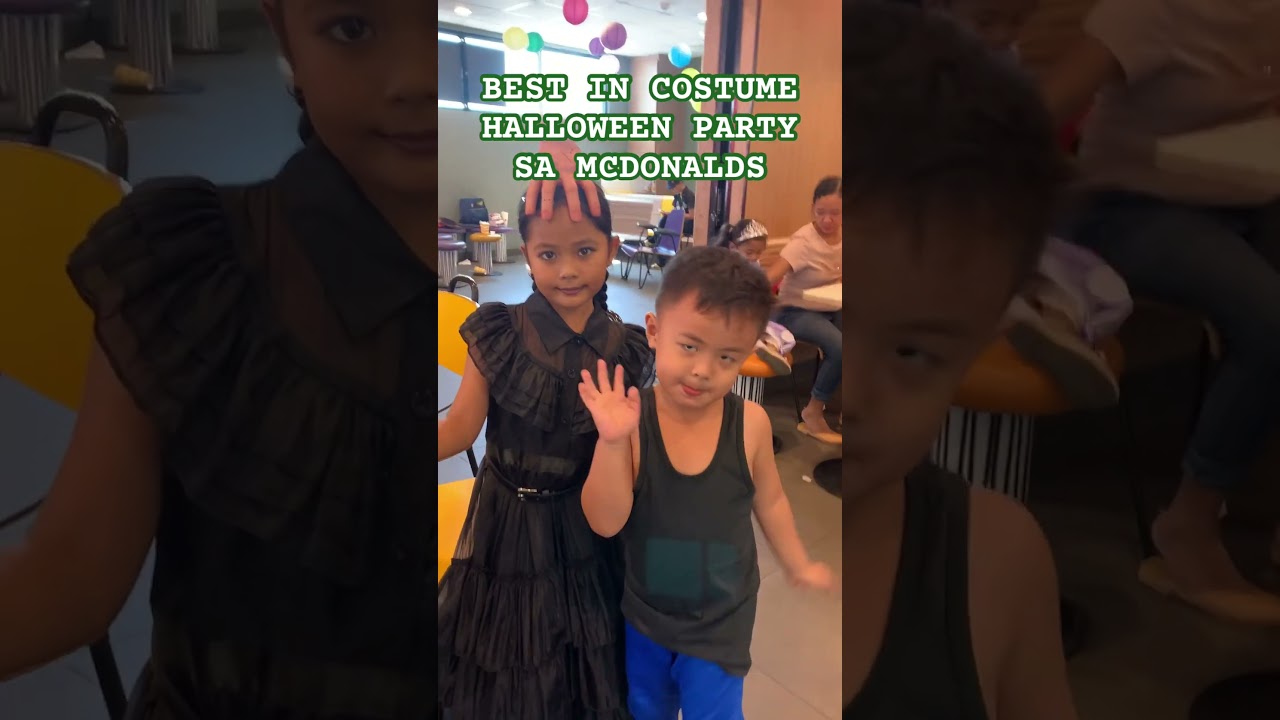 Halloween party @McDonalds